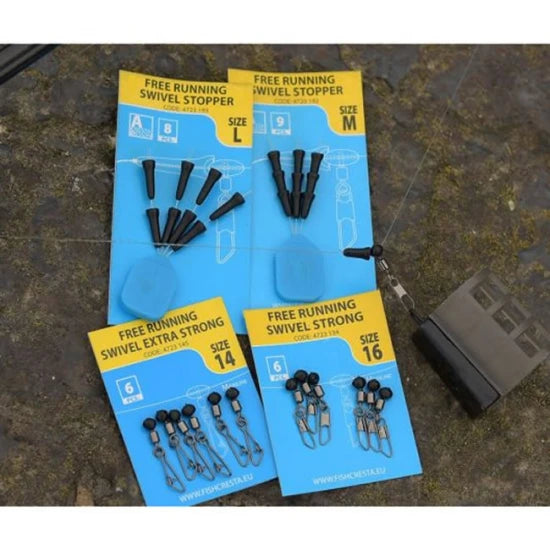 Stopper Culisant Cresta Free Running Swivel, Medium, 8buc/pac