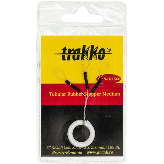Stopper Trakko Cauciuc Tubular S, 9buc/pac