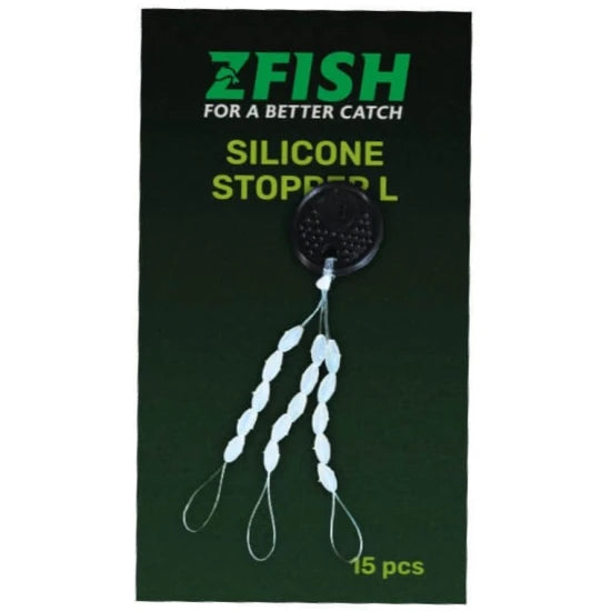 Stopper Zfish Stops Silicon Stopper L, 15buc/pac