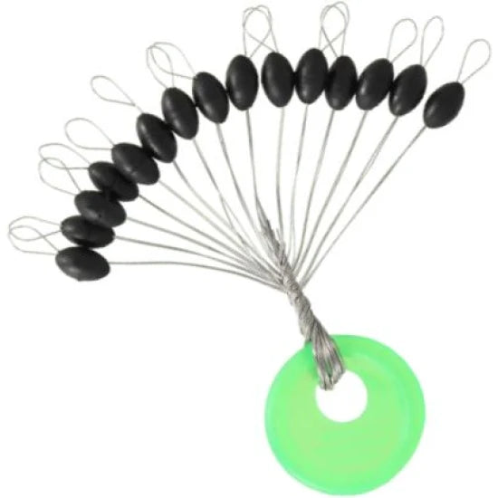 Stoppere Zeox Silicone Black Xxl, 15buc/pac
