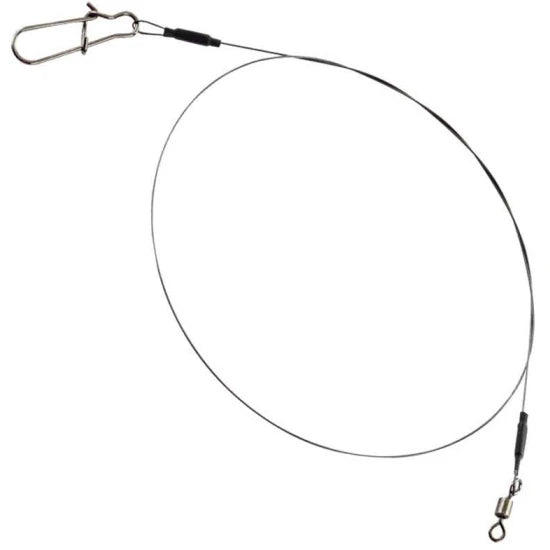 Struna Fox Rage Strike Point Jerk Leader Single Strand Titanium, 0.80mm, 40cm, 2buc/pac
