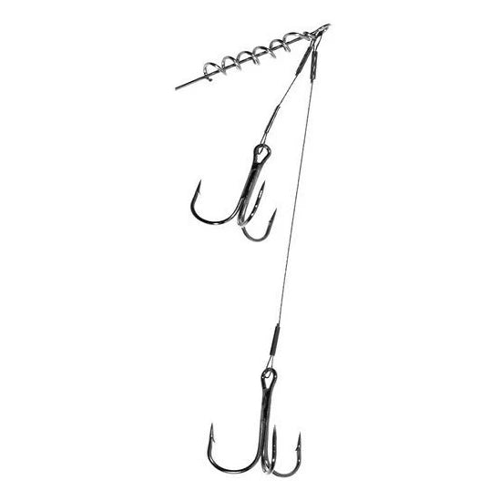 Struna Jaxon Sumato Cu Ancore Si Spirala X2, 10cm, 12kg