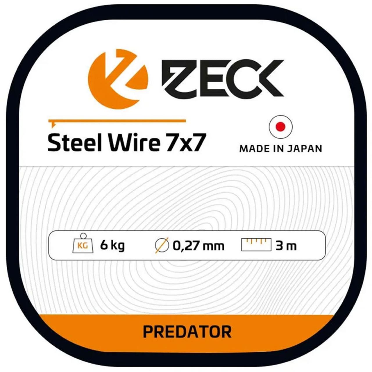 Struna Otel Zeck 7x7, 0.27mm, 6kg, 3m