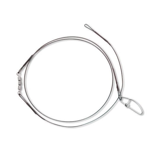 Struna Quantum Cu Agrafa Vartej Ultra Wire Leader 50cm 9kg