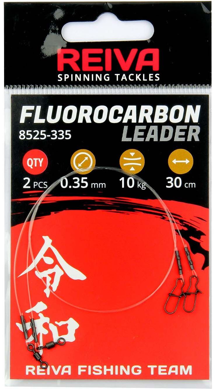 Struna Reiva Fluorocarbon, 40cm, 0.60mm, 2buc/plic