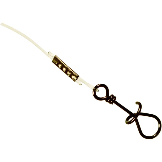 Struna Wizard Agrafa Spirala, Fluorocarbon Leader 25cm, 11kg, 2buc/plic