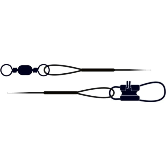 Struna Zebco Trophy Steel Trace 1x7 Standard, 30cm, 6kg, 2buc/pac