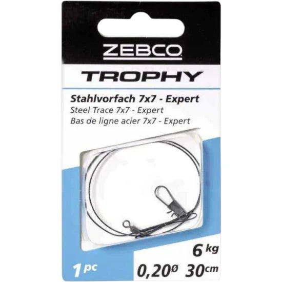 Struna Zebco Trophy Steel Trace 7x7 Expert, 50cm, 9kg, 1buc/pac