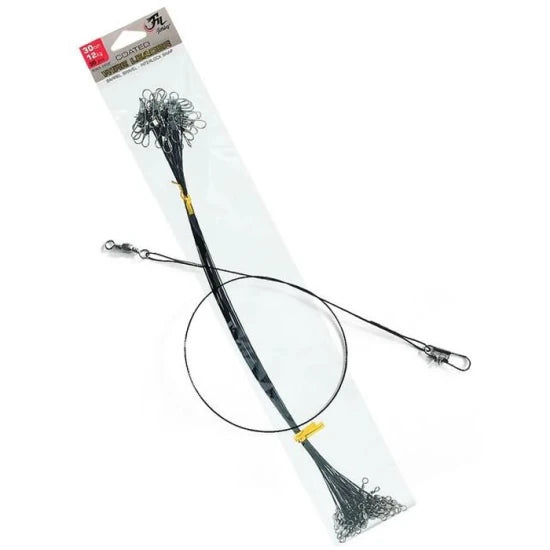 Strune Filfishing Negre 30cm, 12kg, 30buc/pac