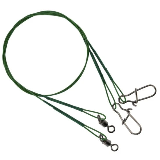 Strune Mikado Zg11-056 Agrafa Safety Snap Green, 10kg, 25cm, 1buc