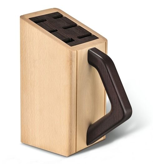 Suport Cutite  Victorinox Grand Maitre Knife Block, 38.2cm, Lemn, Maro