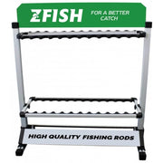 Suport Lansete Zfish Rod Stand 24 Posturi, 82x72x31cm