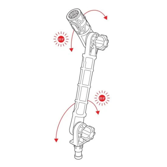 Suport Sonar Berkley Extension Arm With Quick Release Lock, 28cm