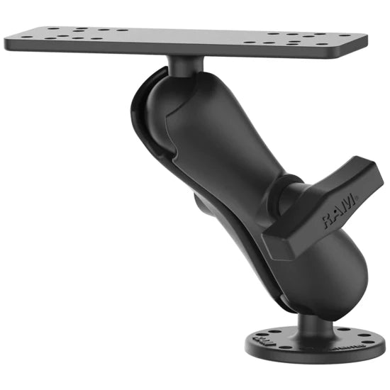 Suport Sonar Ram Mounts Drill-down Marine Electronic Mount With 1.5" Ball
