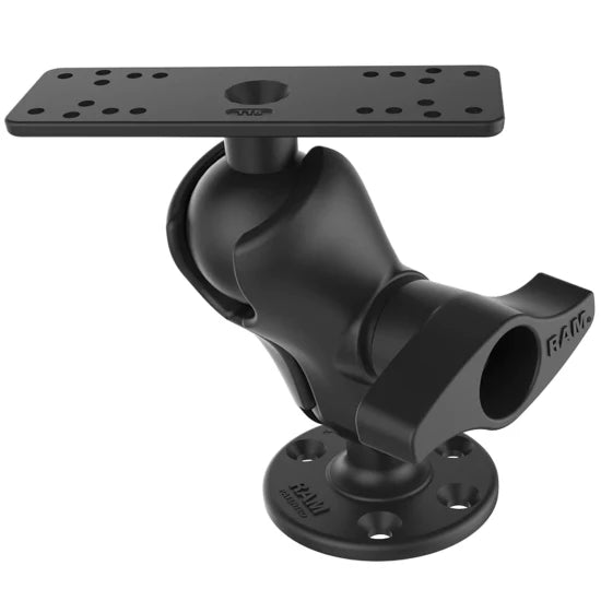 Suport Sonar Ram Mounts Universal Marine Electronic Mount - D Size Short