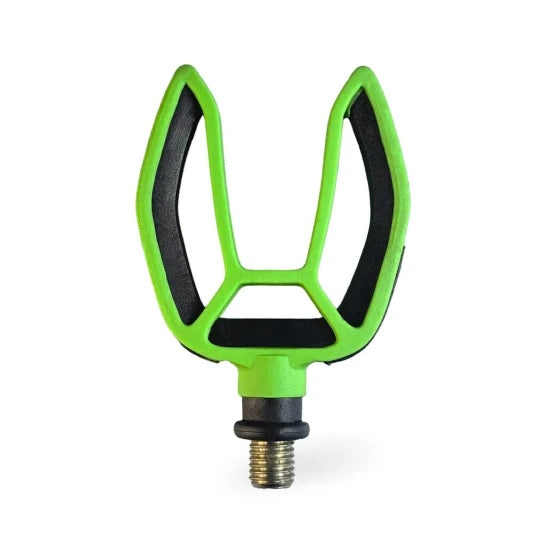 Suport Spate Zfish Flexifit Rod Butt Grip, 75x55mm, Negru/verde Fluo