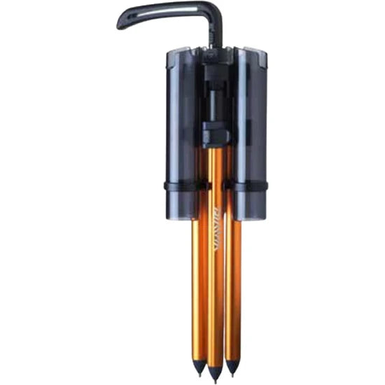 Suport Telescopic Pentru 3 Lansete Daiwa Presso Iprimi, Orange, 39-62cm