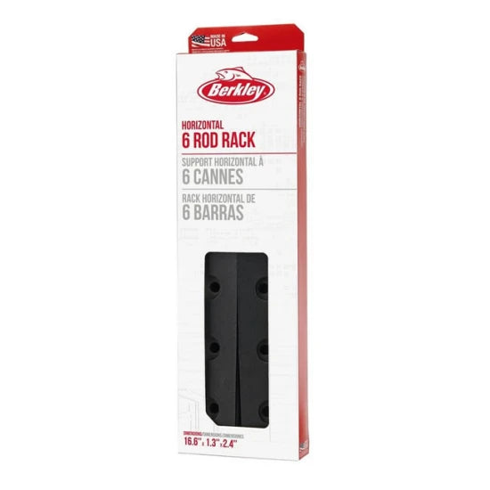 Suport De Perete Pentru Lansete Berkley Horizontal Brmh6 Rod Rack