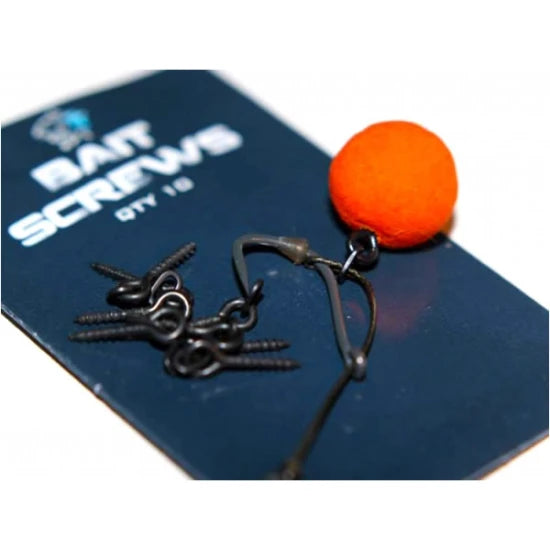 Surub Cu Anou Pentru Momeala Nash Bait Screws Approx 8mm, 10buc/pac