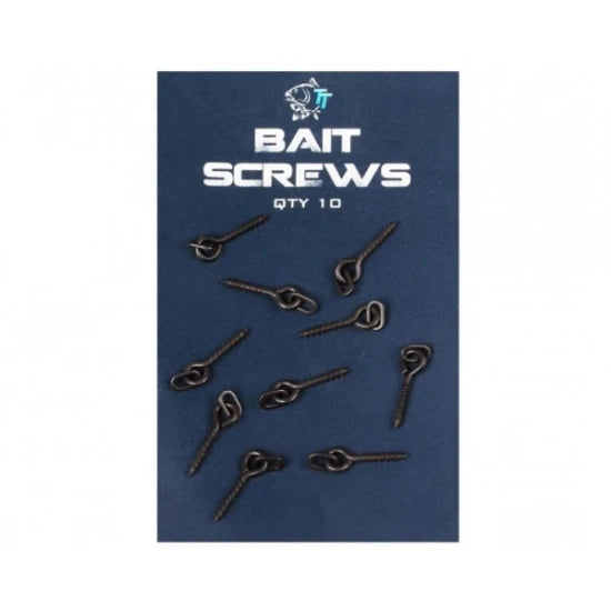 Surub Cu Anou Pentru Momeala Nash Bait Screws Approx 8mm, 10buc/pac