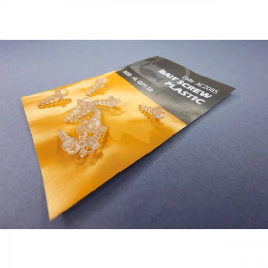 Surub Pop-up Orange Plastic Bait Screws 10buc 16mm