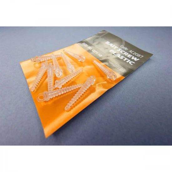 Surub Pop-up Orange Plastic Bait Screws 10buc 20mm
