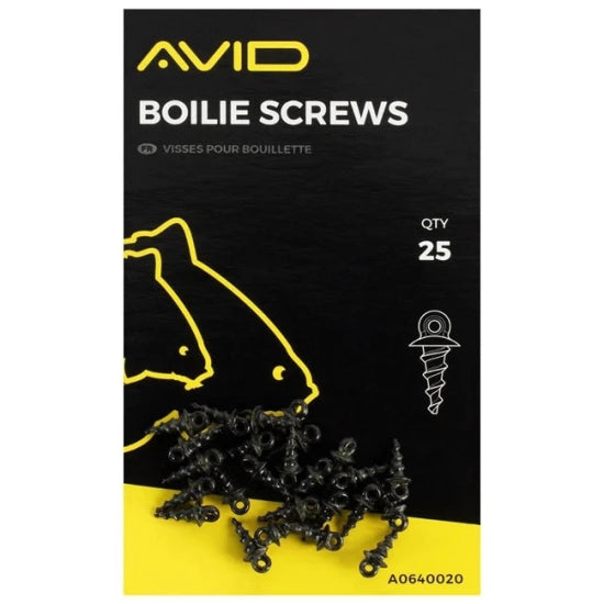 Surub Din Plastic Avid Carp Boilie Screws, 25buc/plic