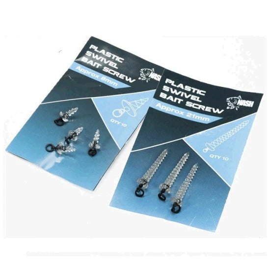 Surub Din Plastic Pentru Momeala Nash Plastic Swivel Bait Screw