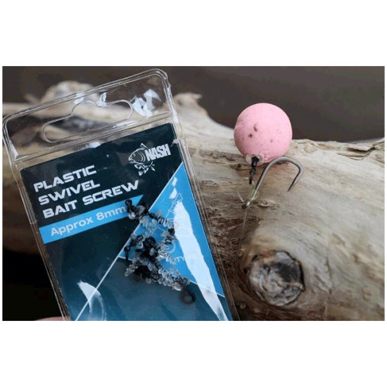Surub Din Plastic Pentru Momeala Nash Plastic Swivel Bait Screw