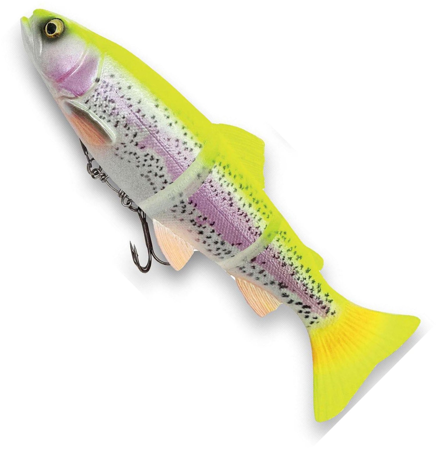Swimbait Articulat SAVAGE GEAR 4D Trout SS, Lemon Trout, 35g, 15cm, 1buc/pac
