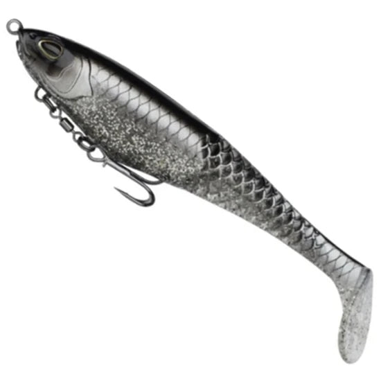 Swimbait Berkley Powerbait Cullshad Shallow, Black Ghost, 15cm, 34g, 1buc/pac