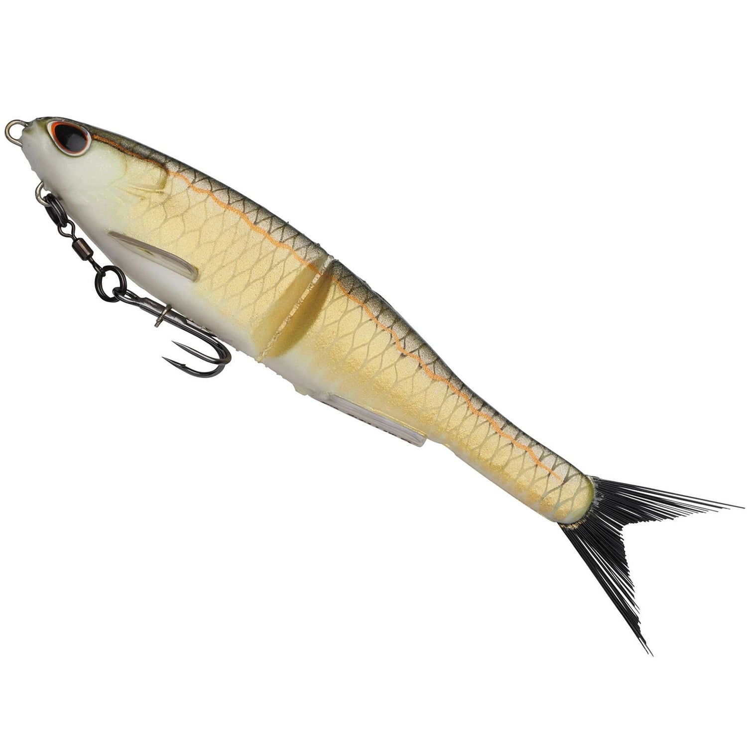 Swimbait BERKLEY PowerBait Nessie, Gold Shad, 22cm, 57g