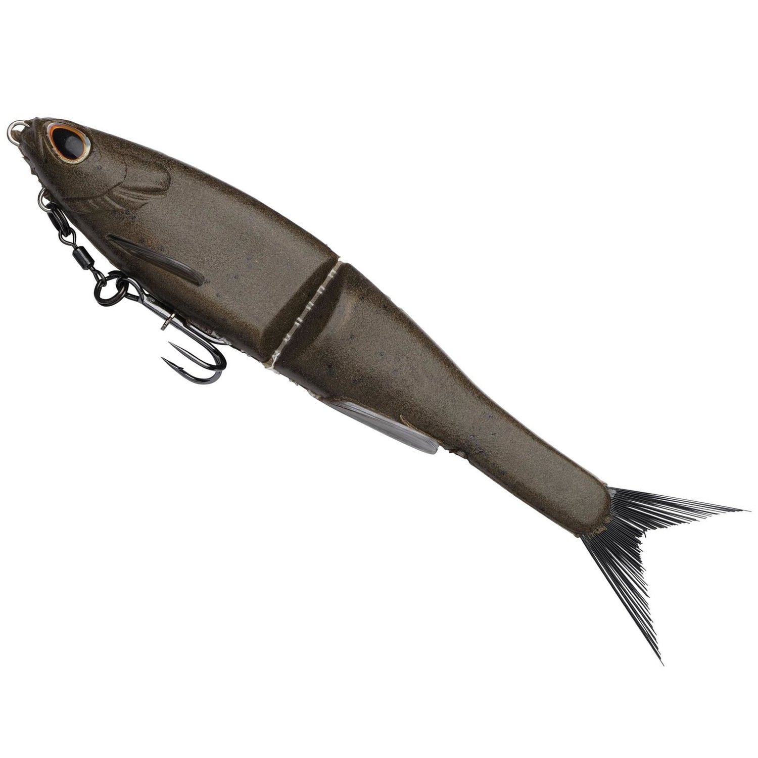 Swimbait BERKLEY PowerBait Nessie, Green Pumpkin, 17cm, 28g