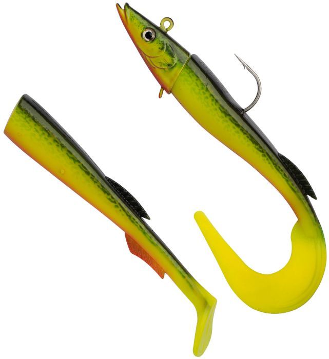 Swimbait Berkley Powerbait Power Sandeel, Hot Cod, 65g, 17cm, 1buc/pac