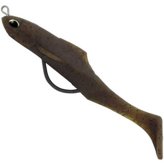 Swimbait Duo Realis Clawtrap, F052 Green Pumpkin Pepper, 14cm, 26.1g, 1buc/pac