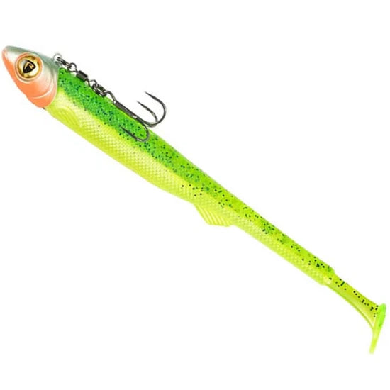 Swimbait Fox Rage Pelagic Ready Rig Slick Fast, Lemon Tiger, 21cm, 60g
