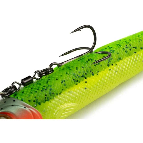 Swimbait Fox Rage Pelagic Ready Rig Slick Fast, Lemon Tiger, 21cm, 60g
