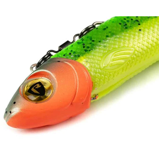 Swimbait Fox Rage Pelagic Ready Rig Slick Fast, Lemon Tiger, 21cm, 60g