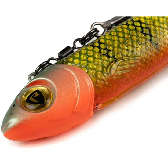 Swimbait Fox Rage Pelagic Ready Rig Slick Fast, Natural Perch, 18cm, 40g