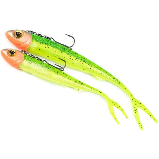 Swimbait Fox Rage Pelagic Ready Rig Slick Finesse, Lemon Tiger, 21cm, 60g