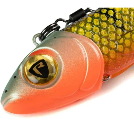 Swimbait Fox Rage Pelagic Ready Rig Slick Finesse, Natural Perch, 21cm, 60g