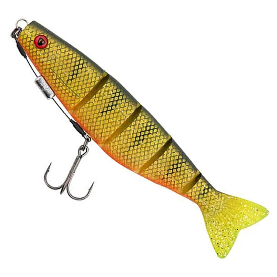 Swimbait Fox Rage Pro Shad Jointed Loaded, Natural Perch, 18cm, 52g