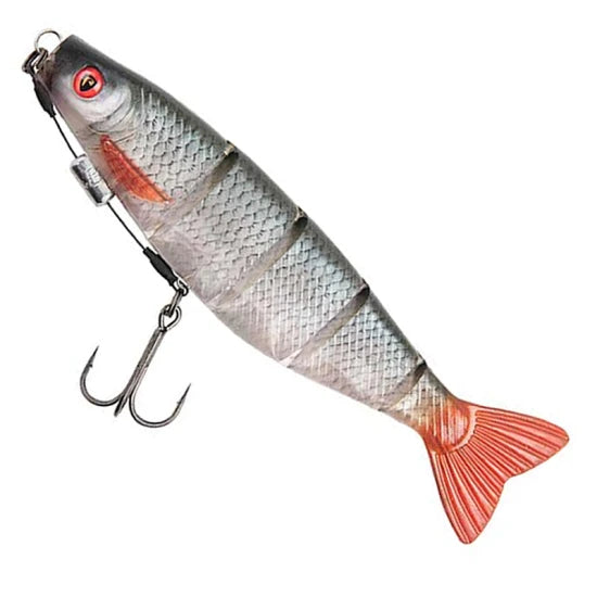 Swimbait Fox Rage Pro Shad Jointed Loaded, Ultra Natural Roach, 18cm, 52g