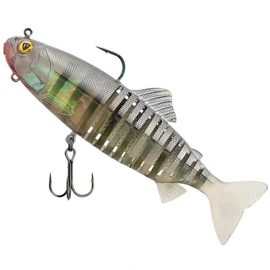 Swimbait Fox Rage Replicant Jointed - New Colours, Original Stickleback, 15cm, 60g