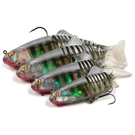 Swimbait Fox Rage Replicant Jointed - New Colours, Original Stickleback, 18cm, 80g