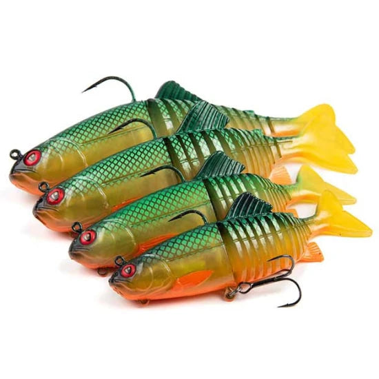 Swimbait Fox Rage Replicant Jointed - New Colours, Slick Scale, 18cm, 80g