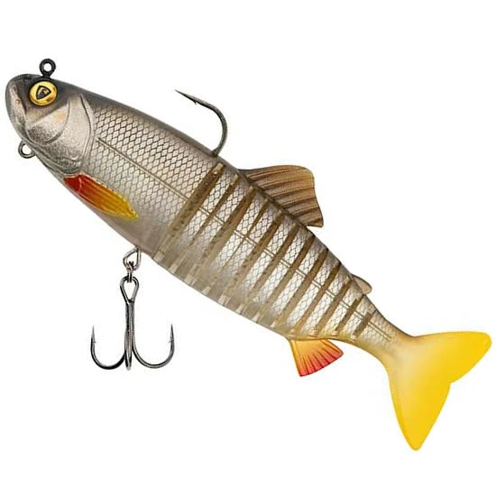 Swimbait Fox Rage Replicant Jointed, Silver Ghost, 18cm, 80g, 1buc/pac