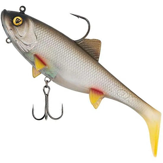 Swimbait Fox Rage Replicant Wobble, Silver Ghost, 18.00cm, 80g, 1buc/pac
