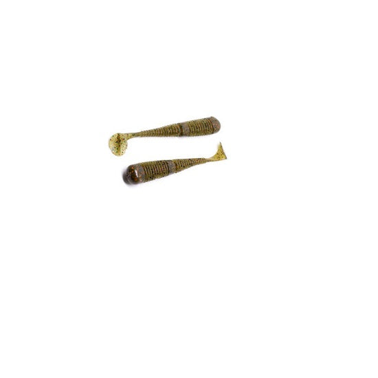 Swimbait Fanatik Boxer 2 50mm 006 Green Pumpkin Brown