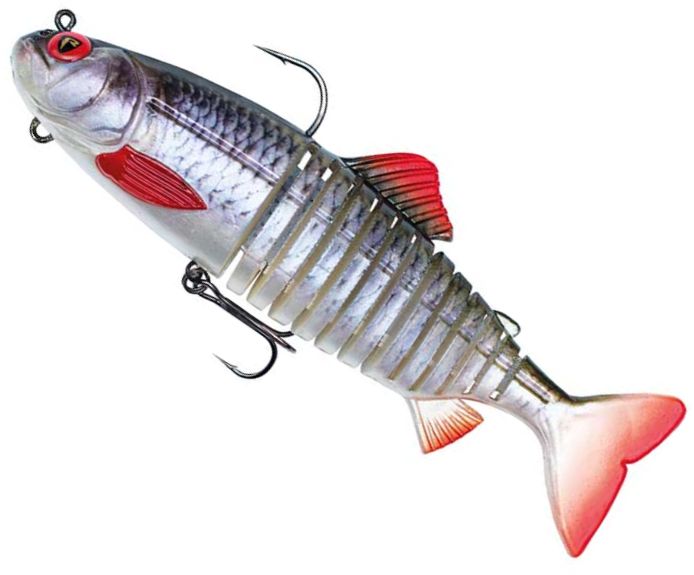 Swimbait Fox Rage Jointed Replicant, Super Natural Roach, 15cm, 60g